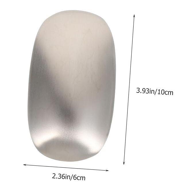 1pc Stainless Steel Odor Remover Soap Bar for Kitchen Eliminates Unwanted Smells From Onion Garlic Fish Practical Tool for Home Hotel and Cooking Tasks