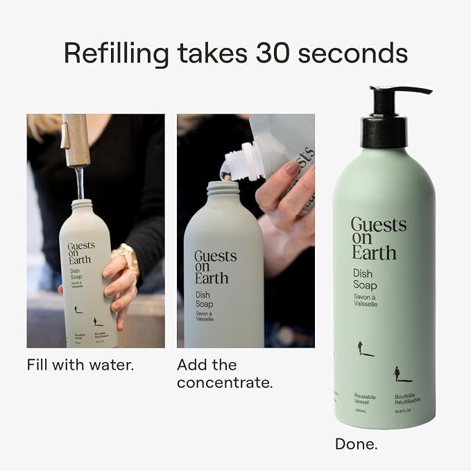 Dish Soap Refill, Citrus Oasis, Makes 5 Bottles