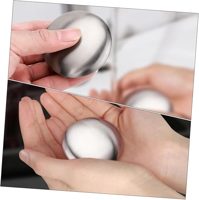 Stainless Steel Odor Removing Soap Kitchen Tool for Hands After Fish Garlic Onion Dishwasher Safe Cooks