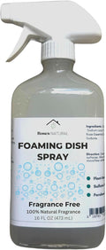 Foaming Dish Spray, Powerful Foaming Action, 16 fl oz, 5 Scent (Fragrance Free)