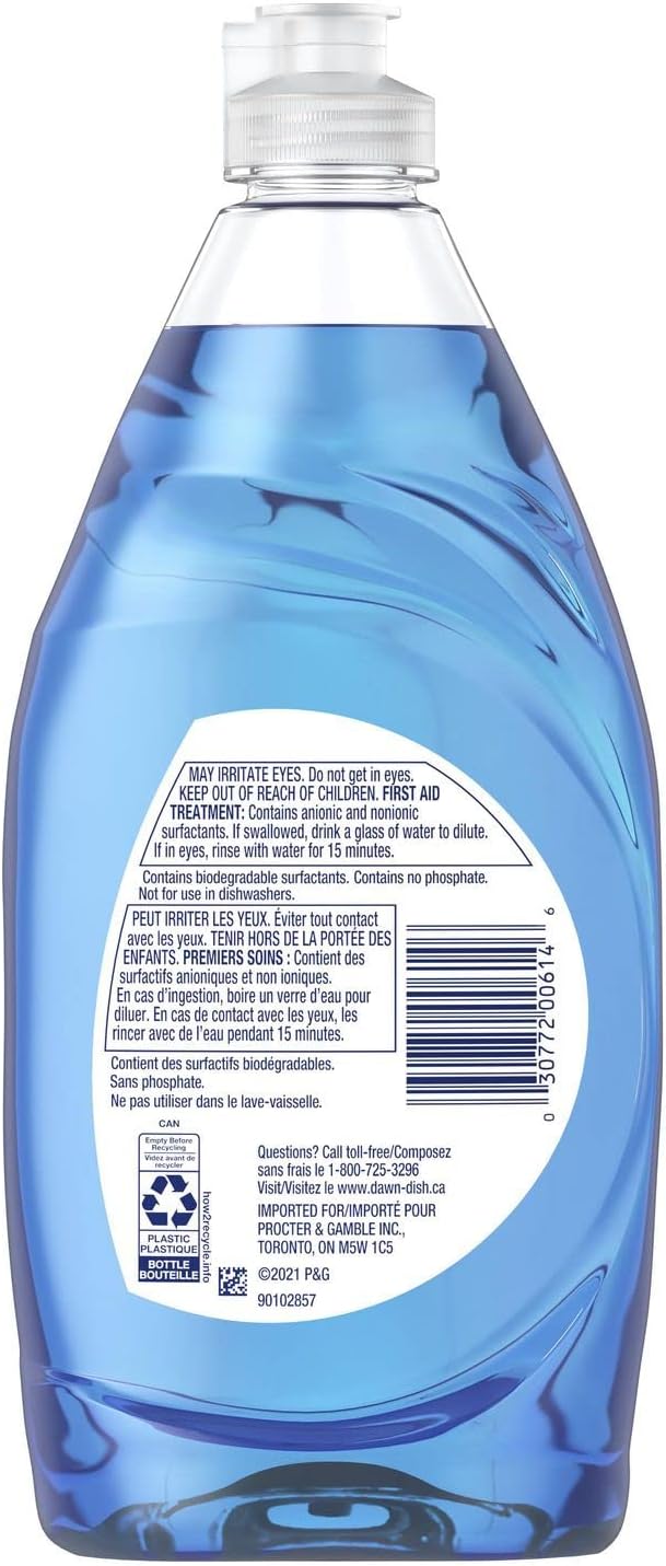 Dawn Ultra Dishwashing Liquid Dish Soap, Original Scent, 16 oz