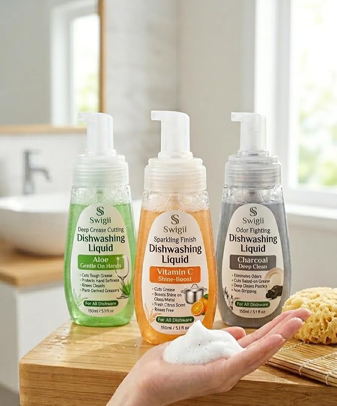 Dishwashing Scrubbing Foam Best For oily plates and Spoons pack Of 3 Best For Restaurant and Home Washing
