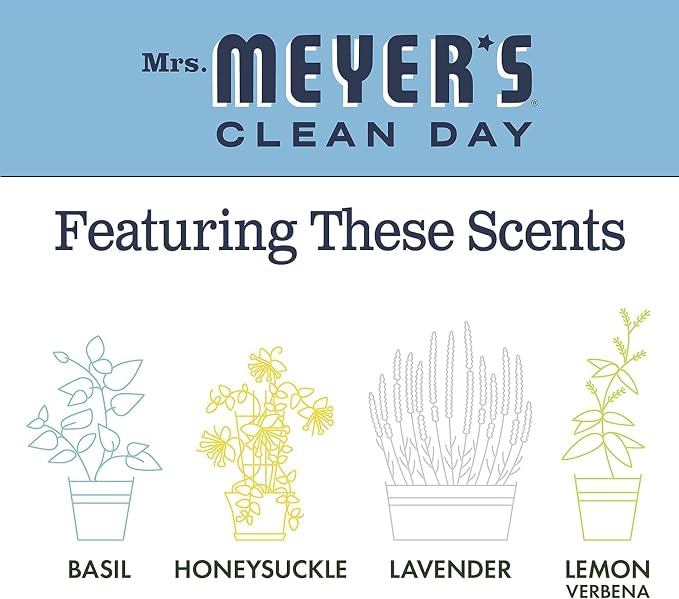 Mrs. Meyer's Liquid Dish Soap Bluebell, 16 FL OZ (Pack of 1)