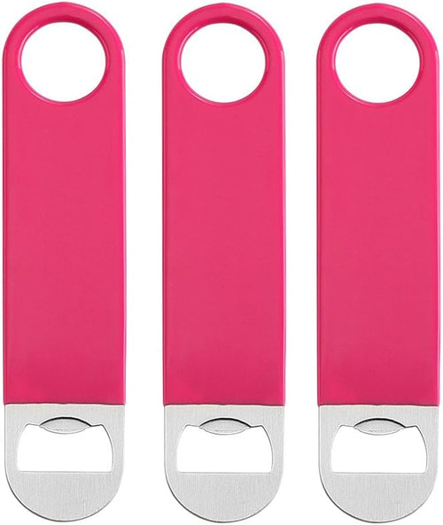 3 Pack 7" Heavy Duty Flat Bottle Opener by QLL