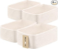 MiniArk Small Storage Baskets for Organizing | Closet Organizer Bins | Shelf by MiniArkStorageBasketsHome
