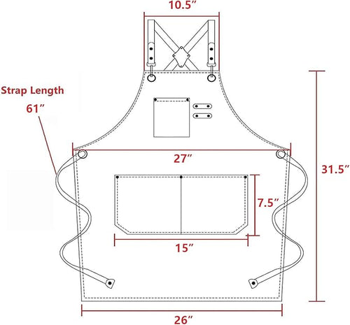 AFUN Chef Aprons for Men Women - Image 2