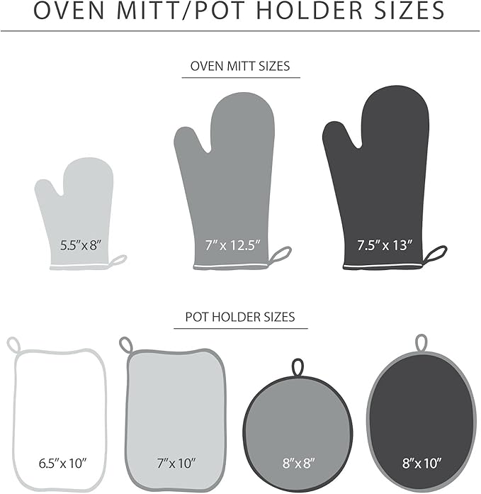 KitchenAid Ribbed Soft Silicone Pot Holder 2-Pack Set, Lavender Cream Purple - Image 6