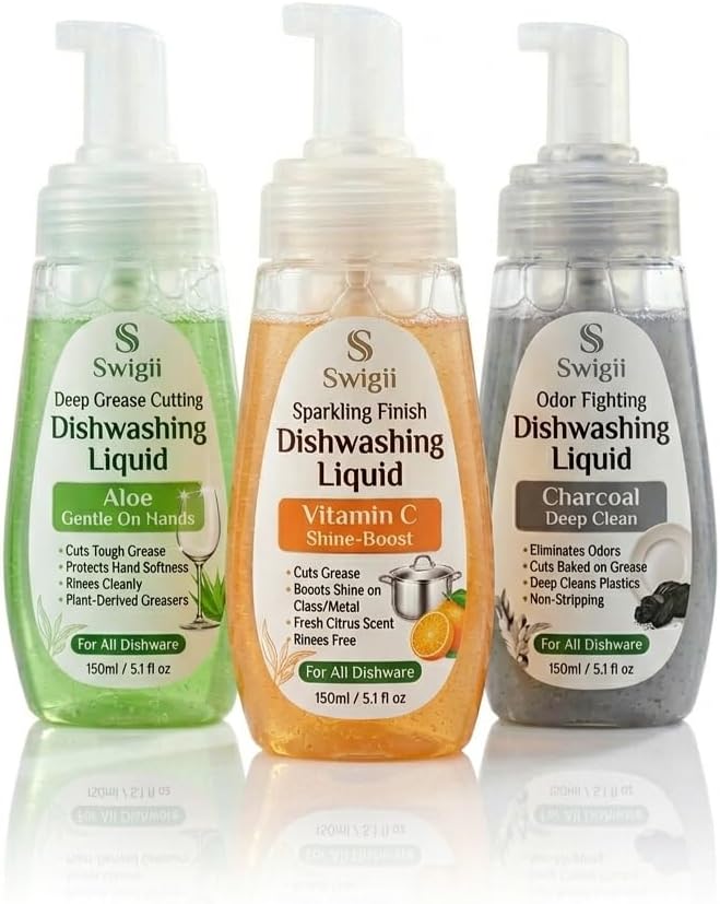 Dishwashing Scrubbing Foam Best For oily plates and Spoons pack Of 3 Best For Restaurant and Home Washing