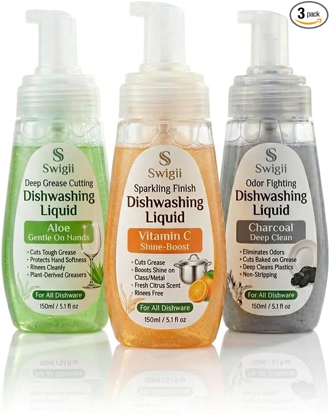 Dishwashing Scrubbing Foam Best For oily plates and Spoons pack Of 3 Best For Restaurant and Home Washing
