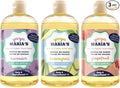 Yaya Maria's Natural Liquid Dish Soap, Only 6 Ingredients, 100% Nontoxic, Compare to Any Other Dish Soap, 3-Pack (Variety Mix)