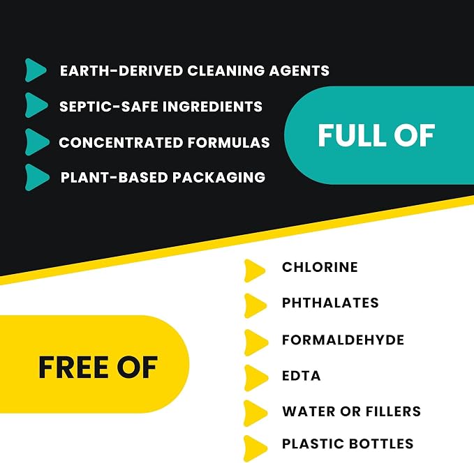 ELEMENT Dish Powder | Grease-Fighting Dish Soap | No Harsh Chemicals, Liquidless, Plastic-Free | Plant-Based Pouch (16 OZ in Refillable Shaker, Island Sangria)