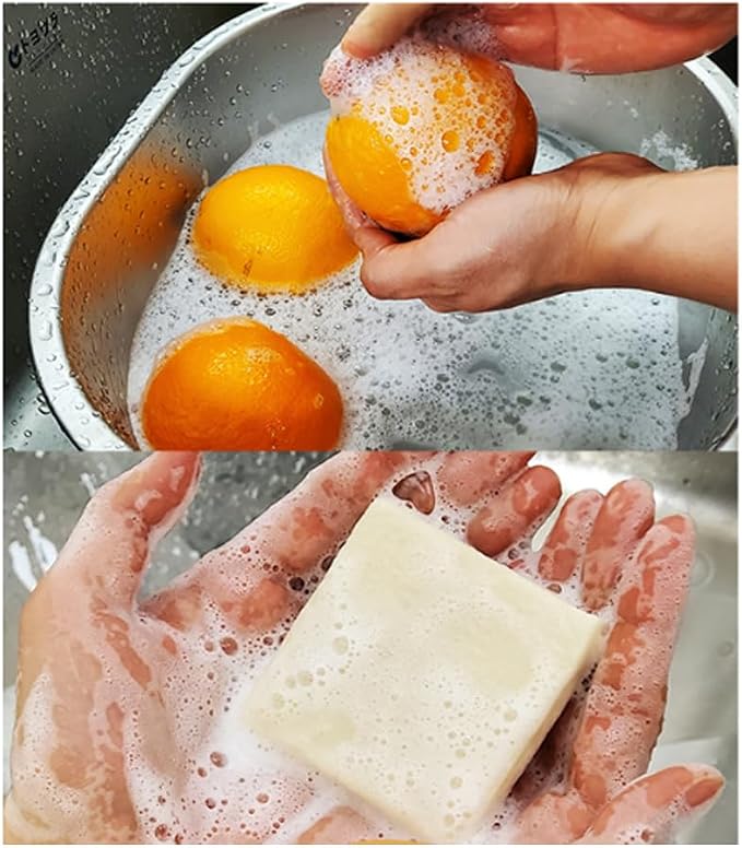 Handmade Natural Solid Dish Soap Bar, 10PCS, Solid dish washing bar, Natural ingedients