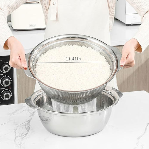304 Stainless Steel Microporous Colander - Image 2