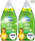 Cleaning Essentials includes Dawn Ultra Dish Soap, Dishwashing Liquid, Apple Blossom 502 ml/ 16.98 fl oz - Pack of 2, Value Bundle Packed