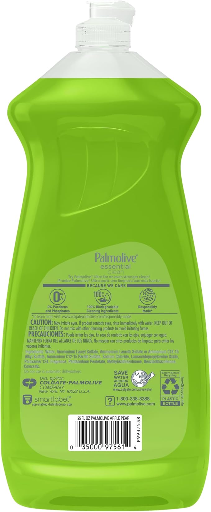 Palmolive Ultra Dishwashing Liquid Dish Soap, Apple Pear, 25 Fl Oz (Pack of 1)