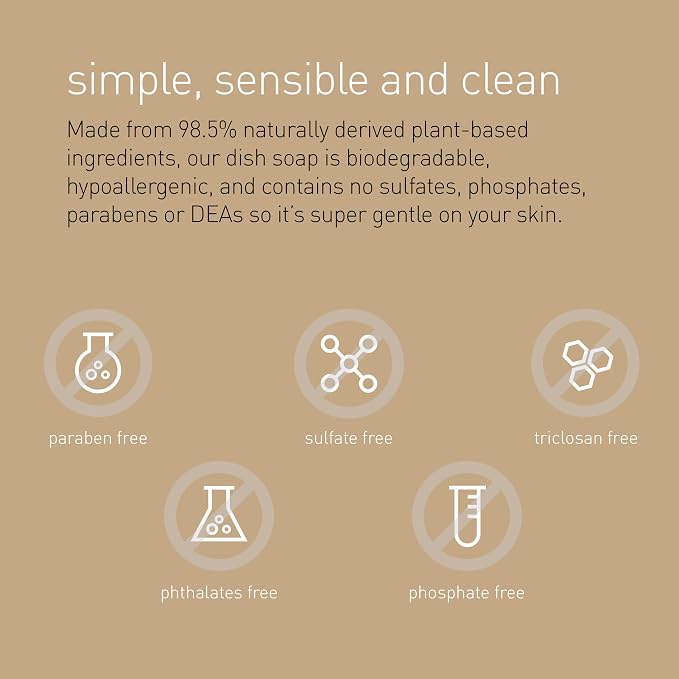 simplehuman Citrus Blossom Dish Soap Refill Pouch, 34 Fl Oz.