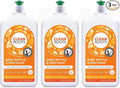 Baby Bottle & Dish Soap – EcoGarantie Certified, 100% Plant-Based Formula, Made with Organic Ingredients, Scent-Free & Hypoallergenic – 16.9 fl oz (500 mL), Pack of 3