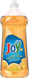 JOY Ultra Dishwashing Liquid, Orange Scent, 10 Count, 30 Ounce Bottles