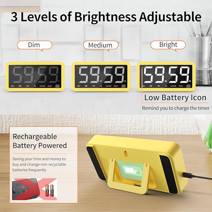 VOCOO Digital Kitchen Timer - Image 5
