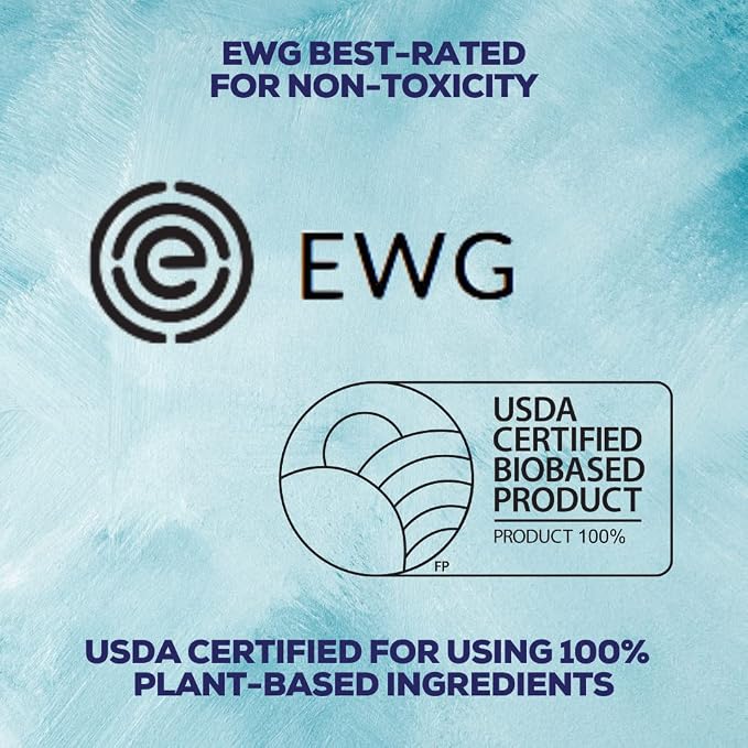Yaya Maria's Natural Liquid Dish Soap, Only 6 Ingredients, 100% Nontoxic, Compare to Any Other Dish Soap, Lemongrass