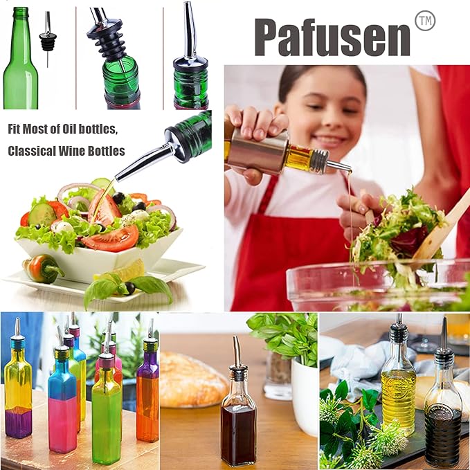 Pafusen 24 Pack Stainless Steel Speed Pourers Spouts - Image 6