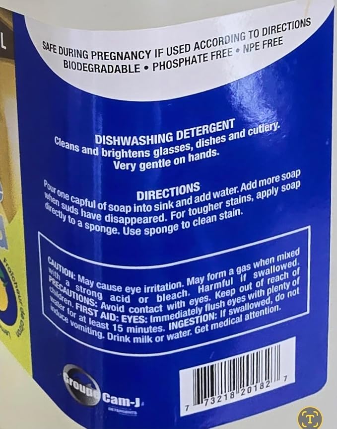 Classi-K Dishwashing Liquid, 10 L
