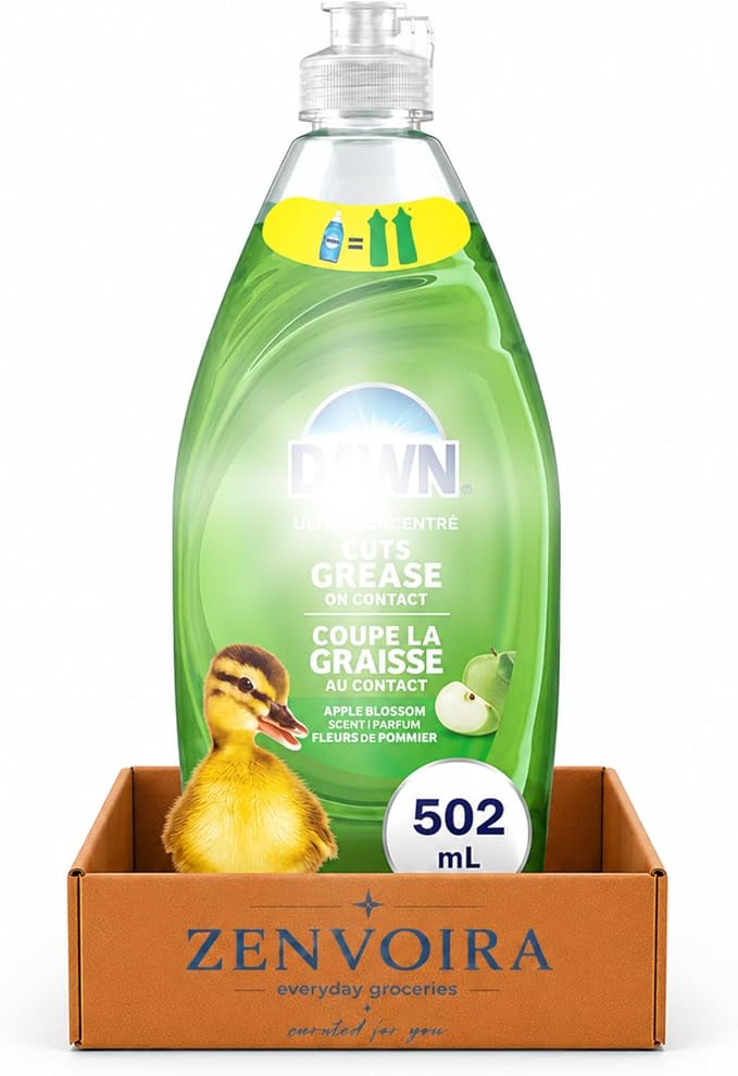 Dish Soap Dawn Ultra Dishwashing Liquid Apple Blossom 502ML- 1 Ct