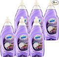 Valor Dishwashing Liquid, 25 fl oz – Dish Soap for Kitchen & Bathroom, Grease-Fighting, Gentle on Hands, Fast Rinse, Eco-Friendly Biodegradable Formula (25.5 oz (Pack of 6), Lavender)
