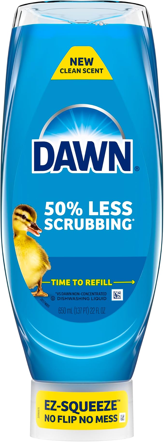 Dawn Ultra EZ-Squeeze Dish Soap,Dishwashing Liquid,Original,22oz,(Pack of 6)