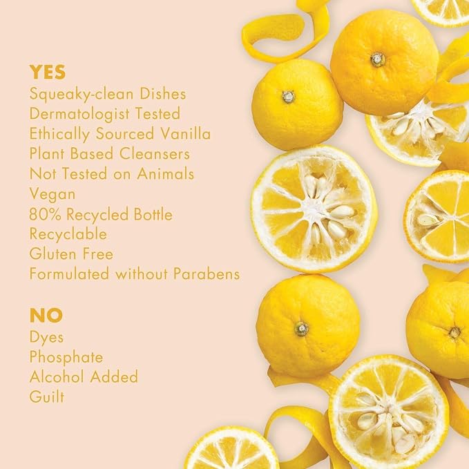 16 oz. Citrus Yuzu & Vanilla Dish Liquid Soap (6 pack)