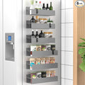 HuggieGems 6 Pack Magnetic Spice Storage Rack Organizer by HuggieGems