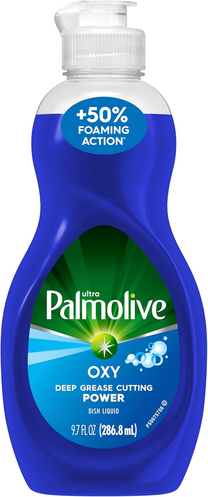 Palmolive Ultra Oxy Boost Liquid Dish Soap, 9.7 fl oz | Cuts Grease, Dishwashing Detergent, Paraben-Free, Leaves Dishes Sparkling Clean, Tough on Grease, Soft on Hands