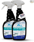 Lift-Off Dish Foam Spray with Enzymes, 22 Fl Oz - Pack of 2 | Grease-Fighting Foaming Dish Spray, Free & Clear Dish Soap Spray for Pre-Spotting Laundry, Citrus Scent
