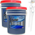 Ultra Shine 2 Pack 3X Platinum Bulk Dishwashing Liquid, Powerful Grease Remover, 5-Gallon - Concentrated Dish Cleaner Soap for Commercial Kitchens, Restaurants & Home Cleaning, Gentle on Hands & Skin