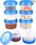 Salad Dressing Containers, Reusable Easy to Open Dressing, Dip Containers to Go by Atecare
