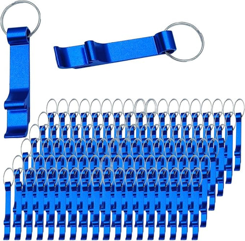 200 Pcs Bottle opener Keychain Bulk, Soda Beverage Beer Bottle Opener Keychain by MTOMDY