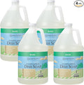 Ginger Lily Farms Botanicals Plant-Based Foaming Spray Dish Soap, Concentrated Formula with Max Grease Cleaning Power, Cruelty-Free, Basil Scent, 1 Gallon (Pack of 4)