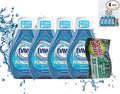 Dawn Powerwash Spray Refill Dish Soap, 4 Pack 16 Fl Oz Dawn Platinum Fresh Scent Dishwashing Liquid, Heavy Duty Power Wash Refills Bundle with Scotch-Brite Heavy Duty Scrub Sponge