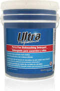 Ultra Professional ™ 5 Gallon Pot & Pan Dishwashing Detergent Dish Cleaning Liquid, Fresh Scent, Blue - Powerful Grease Remover