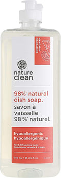 NATURES CLEAN Dish Liquid Mandarin, 740 ML