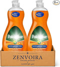 Cleaning Palmolive Ultra Liquid Dish Soap Orange Scent 591ML-2 Ct