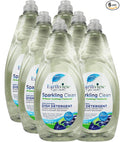 Fragrance Free, Free & Clear, Liquid Dish Soap, 6 Pk/ 24 oz (144 Fl Oz) |For Environmental Sensitivities (MCS, EI, free of MI, Sulfate, SLS) Sensitive Skin, Plant Based, Unscented