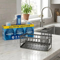 Kitchen Cleaning Bundle - Powerwash Dish Spray and kitchen Sink Organizer | Fresh scent dish cleaning spray; grease-cutting formula for dishes, pots, pans and kitchen surfaces
