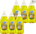 Valor Dishwashing Liquid, 25 fl oz – Dish Soap for Kitchen & Bathroom, Grease-Fighting, Gentle on Hands, Fast Rinse, Eco-Friendly Biodegradable Formula (25.5 oz (Pack of 6), Lemon)