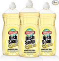 Restore Naturals Non Toxic Liquid Dish Soap - 25 Fl Oz - Plant Based | Biodegradable | Gentle Formula | Cruelty Free | Made in the USA - 3 Pack