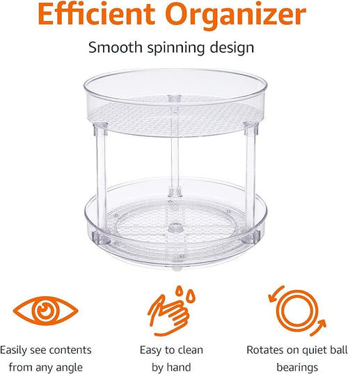 Amazon Basics Lazy Susan Turntable Organizer - Image 2