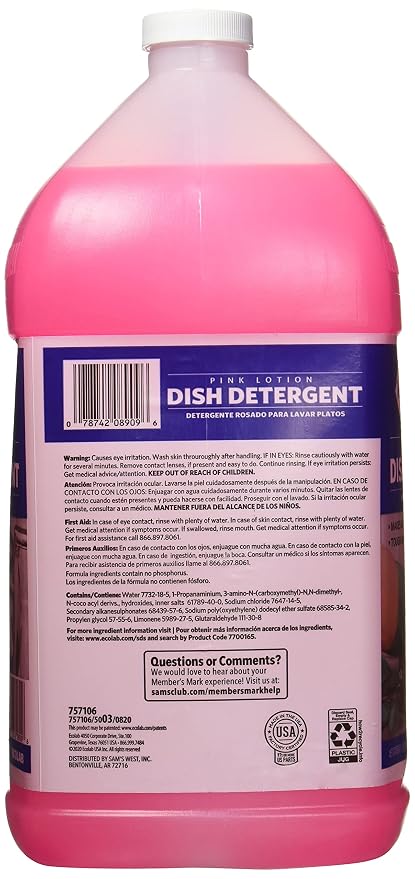Member's Mark Commercial Dish Soap Net Wt (127.8 Fl Oz),