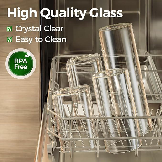 ComSaf 1 Qt Glass Storage Containers - Image 4