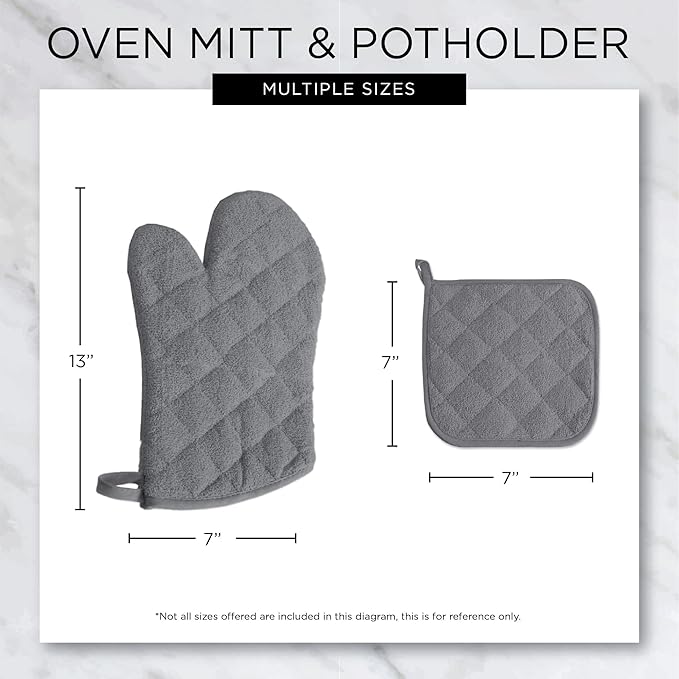 DII Basic Terry Collection Quilted 100% Cotton, 3 Piece - Image 10