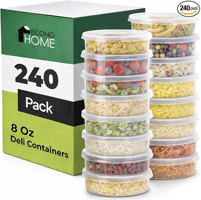 EconoHome Clear Deli Containers by EconoHome